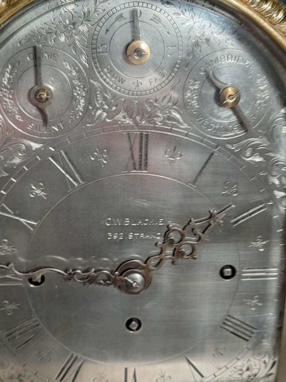 8 bell, Triple-Fusee, London Bracket Clock View V