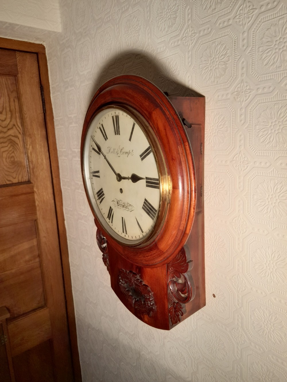 Lovely Drop-Dial Wall Clock. DELL & CO. BRISTOL View II