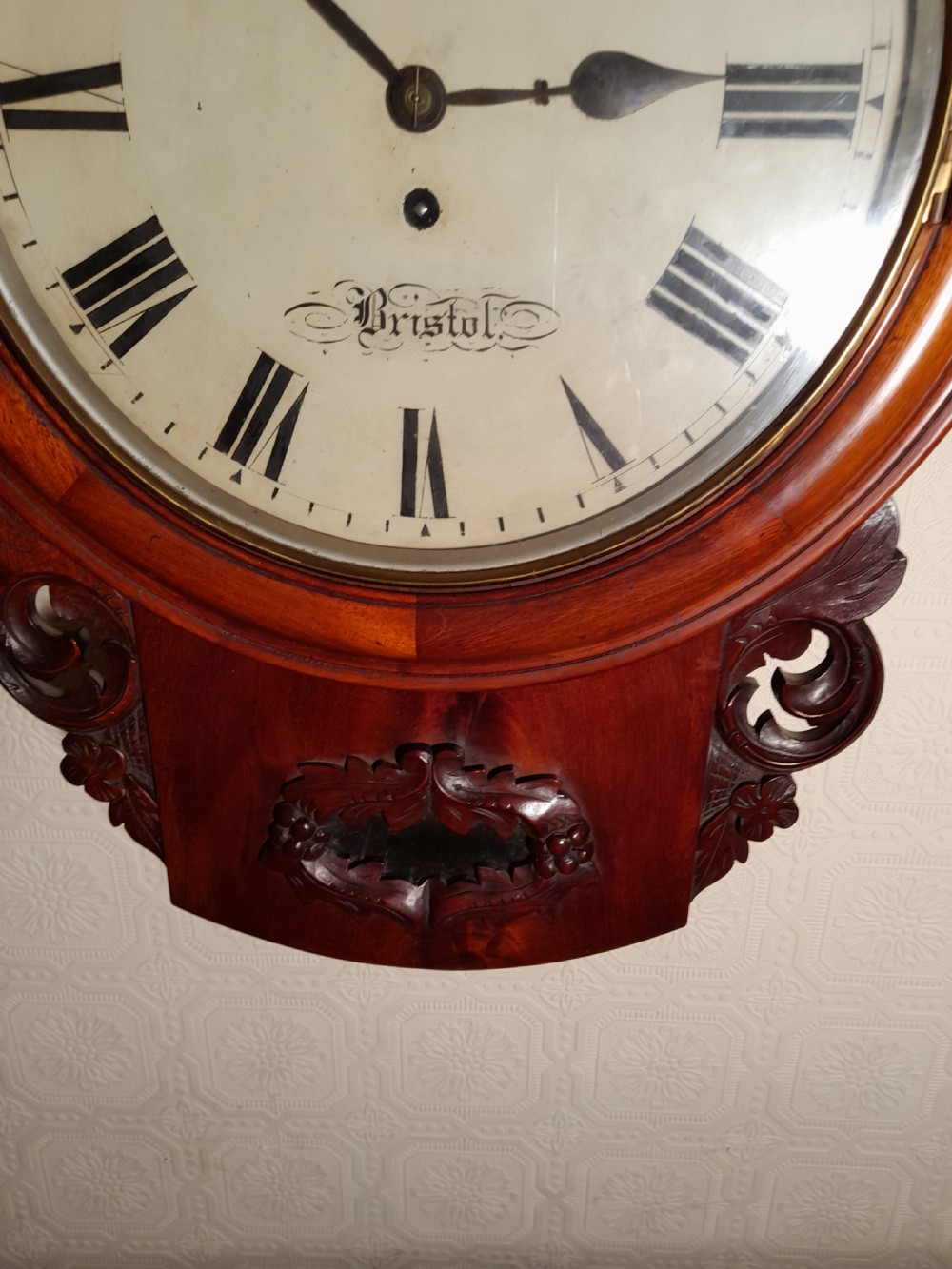 Lovely Drop-Dial Wall Clock. DELL & CO. BRISTOL View III