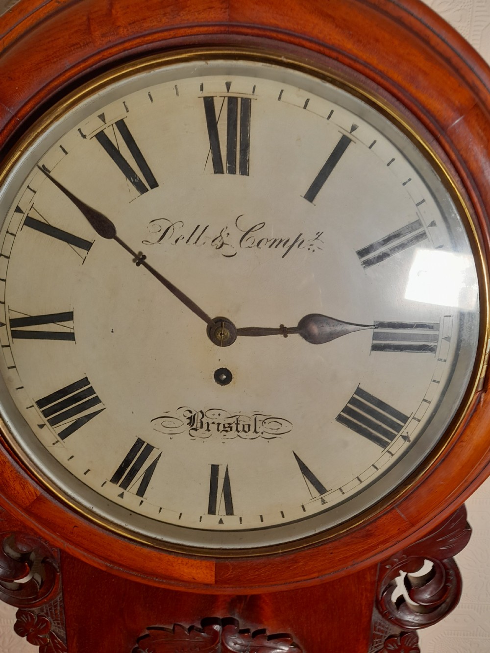 Lovely Drop-Dial Wall Clock. DELL & CO. BRISTOL View IV