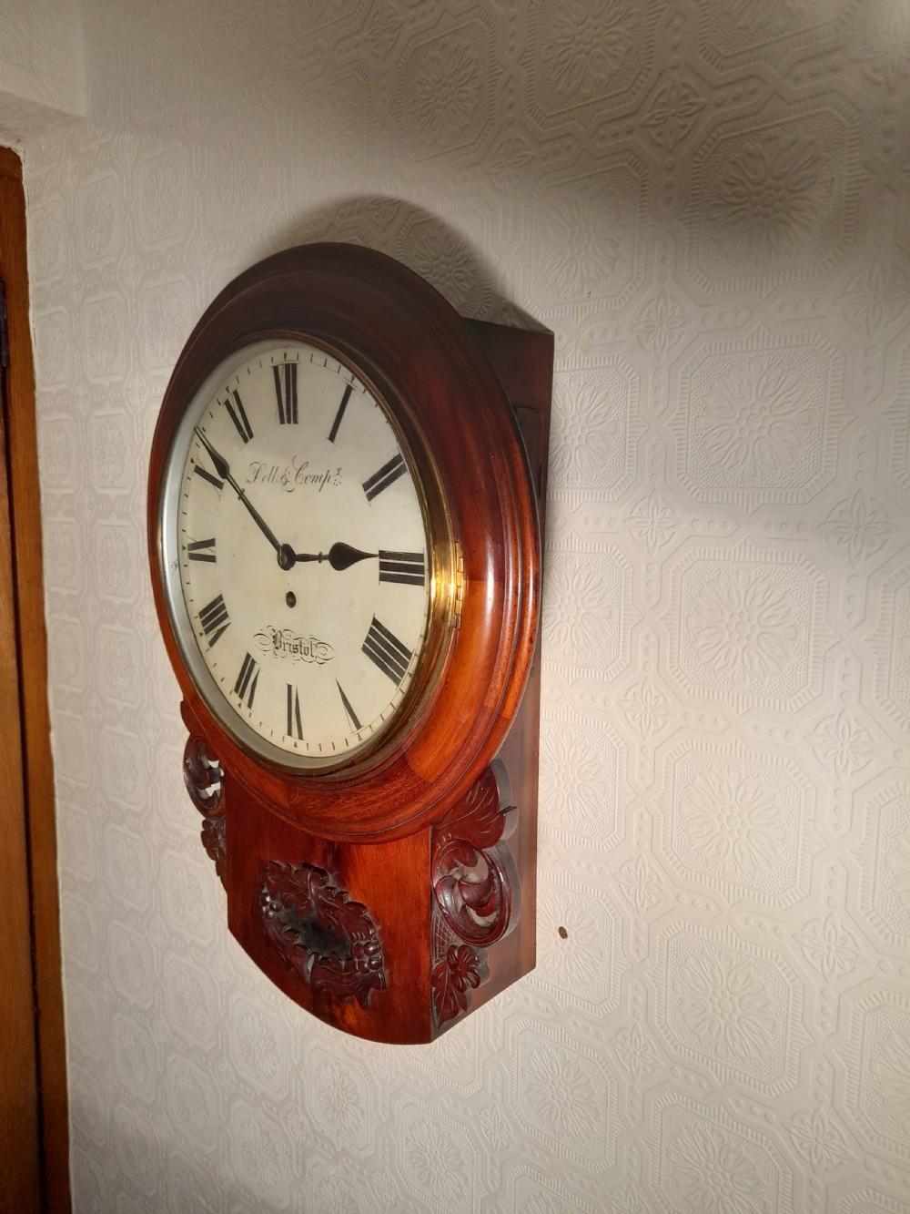 Lovely Drop-Dial Wall Clock. DELL & CO. BRISTOL View V