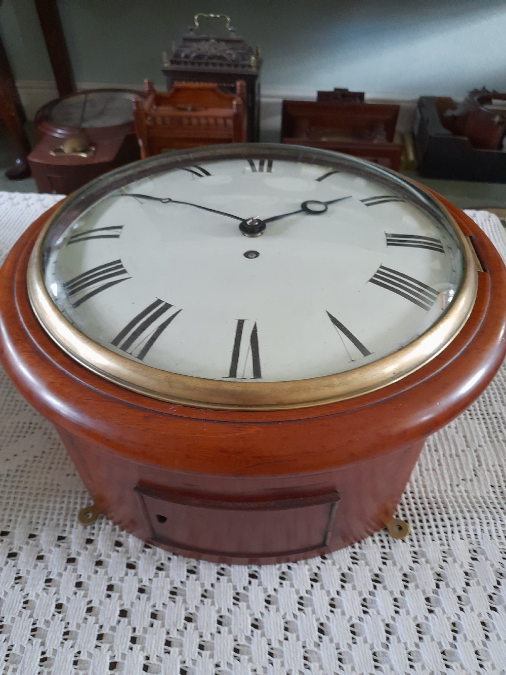 Convex dial, Fusee Wall Clock