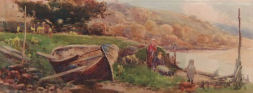 Lester Sutcliffe watercolour 