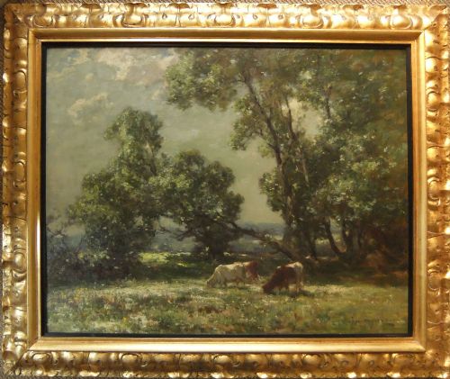 fig 1. Owen Bowen landscape oil painting