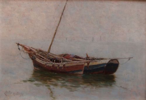 Lester Sutcliffe "Still Waters" Oil Painting