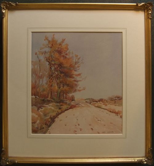 fig 1. Fred Lawson watercolour