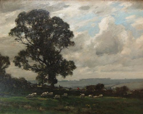 Owen Bowen "One Summer's Day" Oil Painting