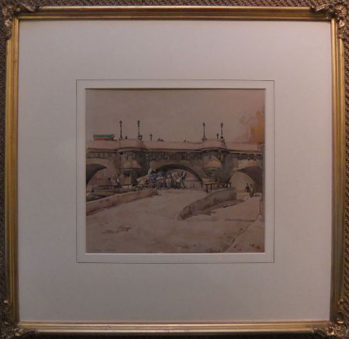 fig 1. Fred Lawson watercolour 