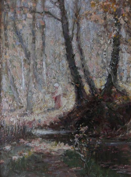 Lester Sutcliffe "Weetwood Park" Yorkshire, Oil Painting