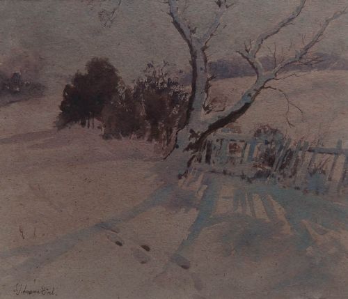 Lamorna Birch "Winter" Watercolour