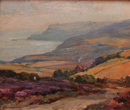 Owen Bowen "Robin Hood's Bay" Oil on Canvas