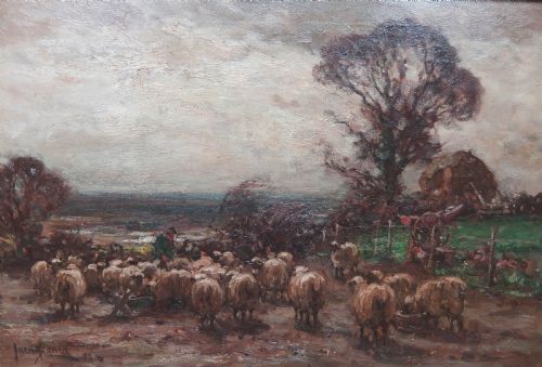Owen Bowen "Wharfedale..." Oil on Canvas