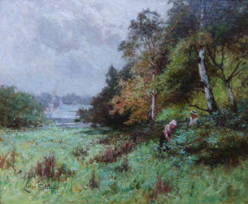 Lester Sutcliffe "Summer" Oil on Canvas