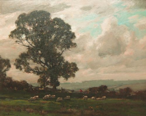 Owen Bowen "One Summer's Day" Oil Painting