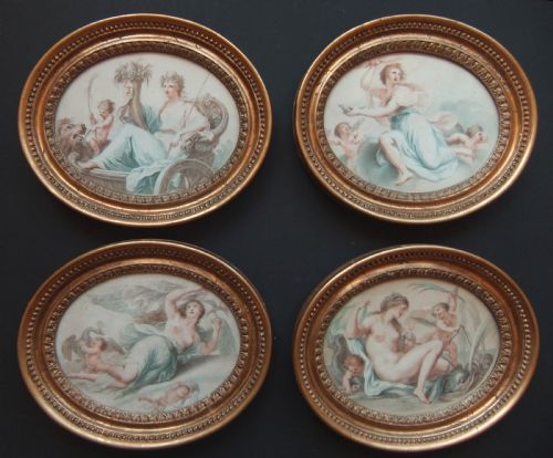 Cipriani "The Elements" Set of Four Engravings