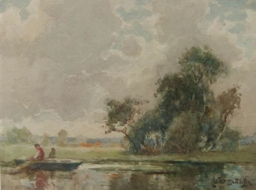 Lester Sutcliffe "Pickering Beck" Watercolour