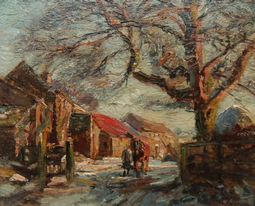 Herbert Royle "Morning" Wharfedale Oil Painting