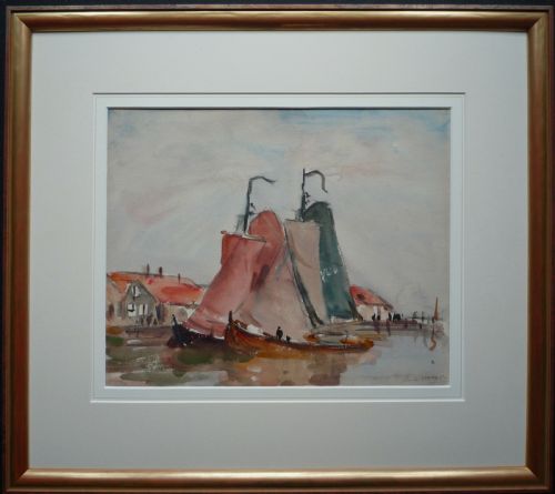 FRED MAYOR VOLENDAM WATERCOLOUR - ADDITIONAL PHOTO 1