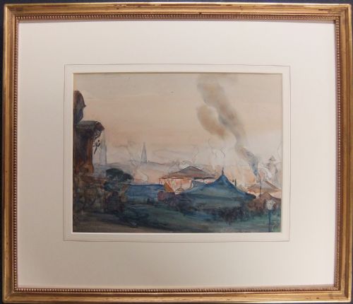 FLORENCE HESS WOODHOUSE MOOR FEAST WATERCOLOUR - ADDITIONAL PHOTO 1