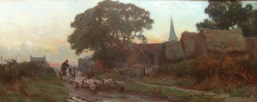 OWEN BOWEN EVENTIDE OIL ON CANVAS