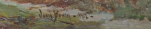 OWEN BOWEN EVENTIDE OIL ON CANVAS - ADDITIONAL PHOTO 2
