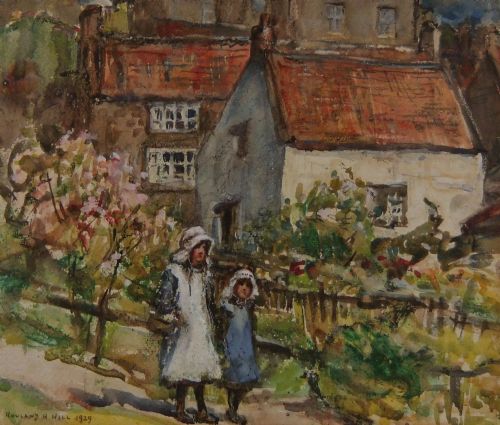 ROWLAND HENRY HILL RUNSWICK WATERCOLOUR
