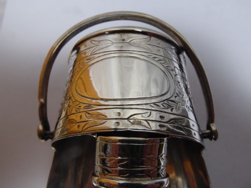 RARE SOLID SILVER VICTORIAN SUGAR SCUTTLE - ADDITIONAL PHOTO 7