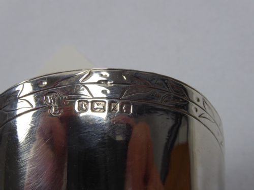 RARE SOLID SILVER VICTORIAN SUGAR SCUTTLE - ADDITIONAL PHOTO 8