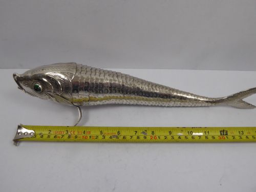 FABULOUS SET OF SOLID SILVER ARTICULATED FISH - ADDITIONAL PHOTO 13