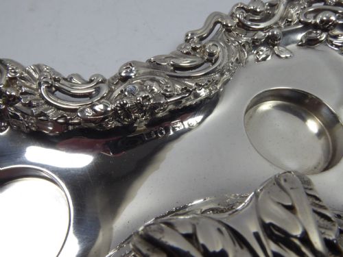 SOLID SILVER INKWELL 1829 - ADDITIONAL PHOTO 10
