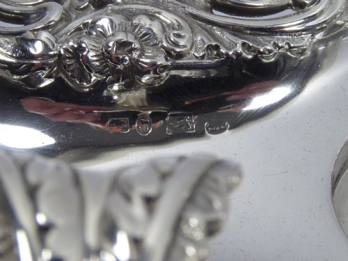SOLID SILVER INKWELL 1829 - ADDITIONAL PHOTO 12