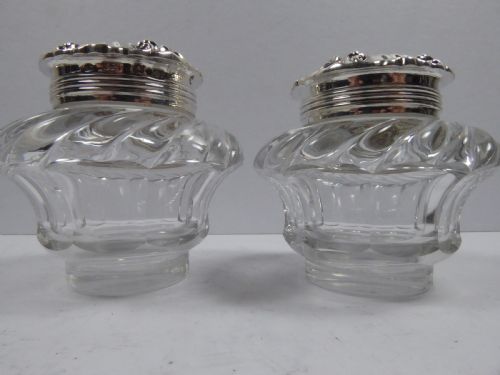 SOLID SILVER INKWELL 1829 - ADDITIONAL PHOTO 14