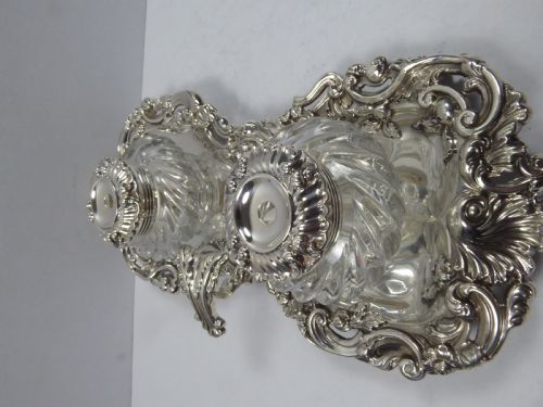 SOLID SILVER INKWELL 1829 - ADDITIONAL PHOTO 22