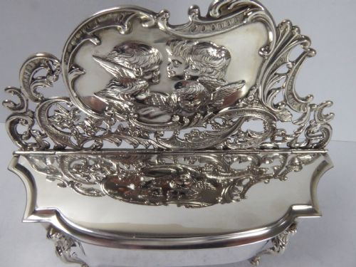 LARGE SILVER JEWELLERY BOX - ADDITIONAL PHOTO 3