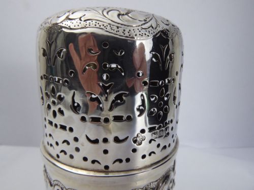 LARGE SILVER FIGURAL CASTER - ADDITIONAL PHOTO 3