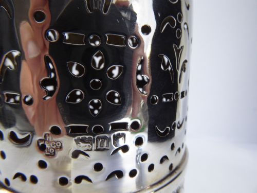 LARGE SILVER FIGURAL CASTER - ADDITIONAL PHOTO 5