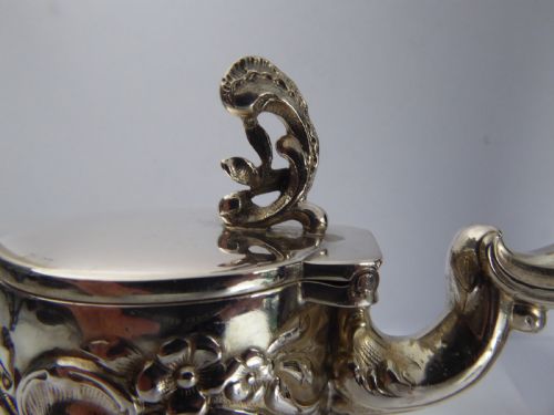 SILVER ART NOUVEAU NOGGIN SET - ADDITIONAL PHOTO 5
