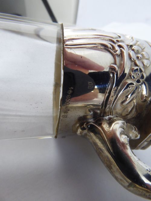SILVER ART NOUVEAU NOGGIN SET - ADDITIONAL PHOTO 6
