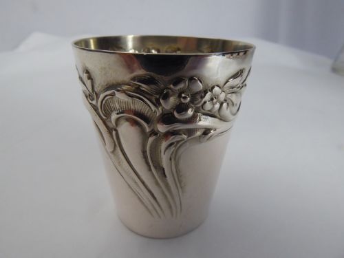 SILVER ART NOUVEAU NOGGIN SET - ADDITIONAL PHOTO 16
