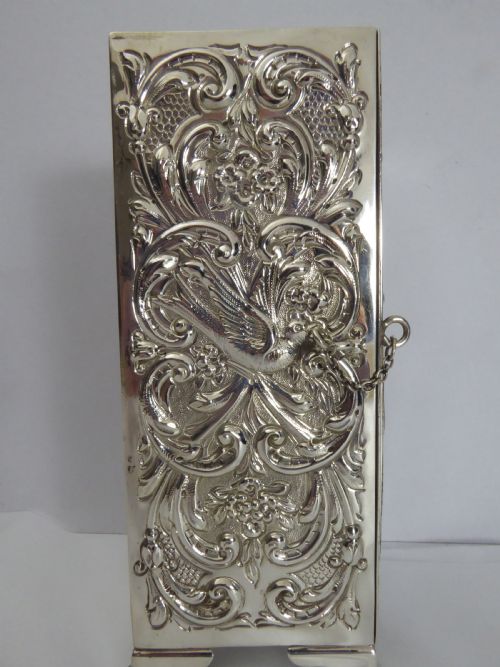 RARE SILVER LARGE WARDROBE BOX - ADDITIONAL PHOTO 2