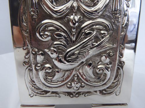 RARE SILVER LARGE WARDROBE BOX - ADDITIONAL PHOTO 5