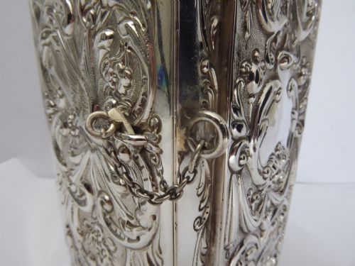 RARE SILVER LARGE WARDROBE BOX - ADDITIONAL PHOTO 8