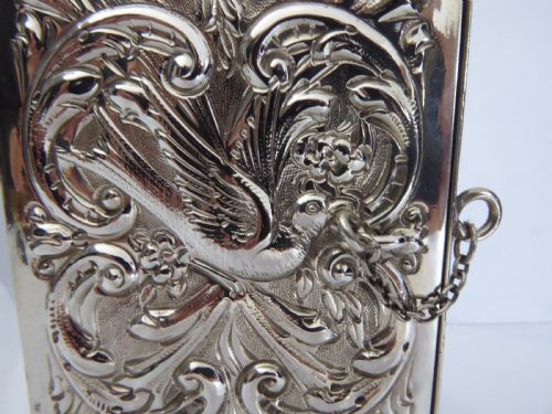 RARE SILVER LARGE WARDROBE BOX - ADDITIONAL PHOTO 9