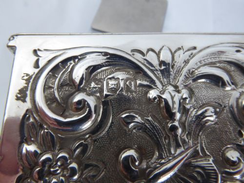 RARE SILVER LARGE WARDROBE BOX - ADDITIONAL PHOTO 13