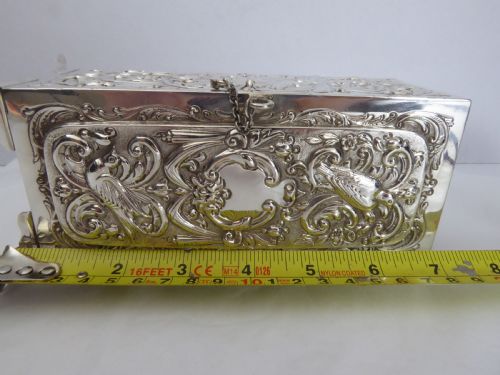 RARE SILVER LARGE WARDROBE BOX - ADDITIONAL PHOTO 1