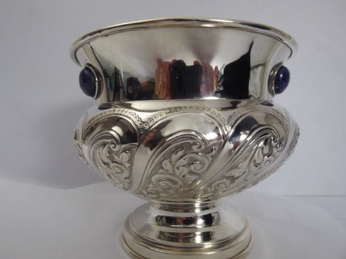silver edwardian bowl - CATEGORY: ANTIQUE SILVER - DATED 1900