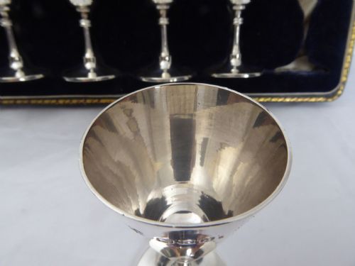 SOLID SILVER LIQUEUR SET - ADDITIONAL PHOTO 2