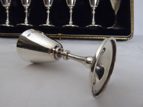 SOLID SILVER LIQUEUR SET - ADDITIONAL PHOTO 3