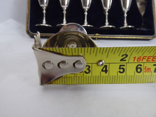 SOLID SILVER LIQUEUR SET - ADDITIONAL PHOTO 6