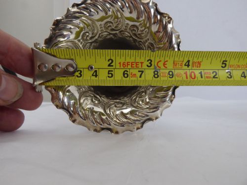 SOLID SILVER VASE EDWARDIAN - ADDITIONAL PHOTO 5